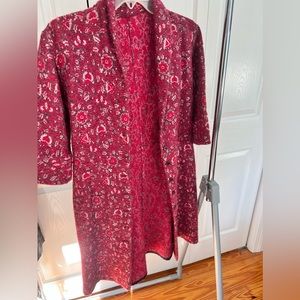 Jill McGowan tapestry jacket size small petite